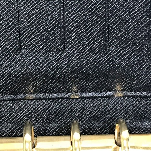 LOUIS VUITTON Epi AgendaMM cover case Notebook cover Epi Leather Black - Picture 9 of 15